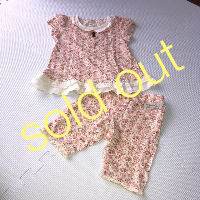 キムラタン(キムラタン)のきむらたん　セットアップ キッズ/ベビー/マタニティのキッズ服女の子用(90cm~)(Tシャツ/カットソー)の商品写真