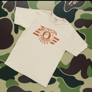 アベイシングエイプ(A BATHING APE)のAbathingape TシャーシBAPE X HOT WHEELS TEE(Tシャツ/カットソー(半袖/袖なし))