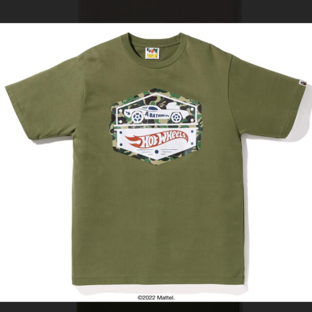 Abathingape Tシャーシ　【 BAPE X HOT WHEELS 】メンズ