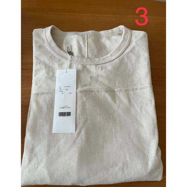 COMOLI(コモリ)のcomoli 22SS フットボールT 3 エクリュ COMOLI メンズのトップス(Tシャツ/カットソー(七分/長袖))の商品写真