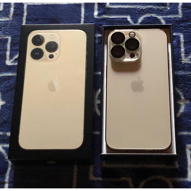 純正ケース付Apple iPhone13 Pro 256GBゴールドSIMフリー 最大15%OFF
