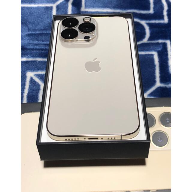 純正ケース付Apple iPhone13 Pro 256GBゴールドSIMフリー 最大15%OFF