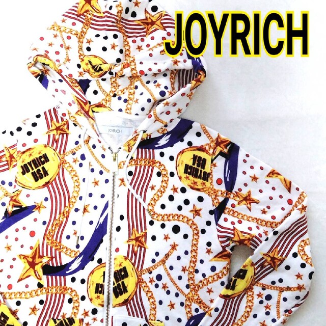 JOYRICH(ジョイリッチ)の美品 JOYRICH ジョイリッチ チェーン柄 パーカー メンズのトップス(パーカー)の商品写真