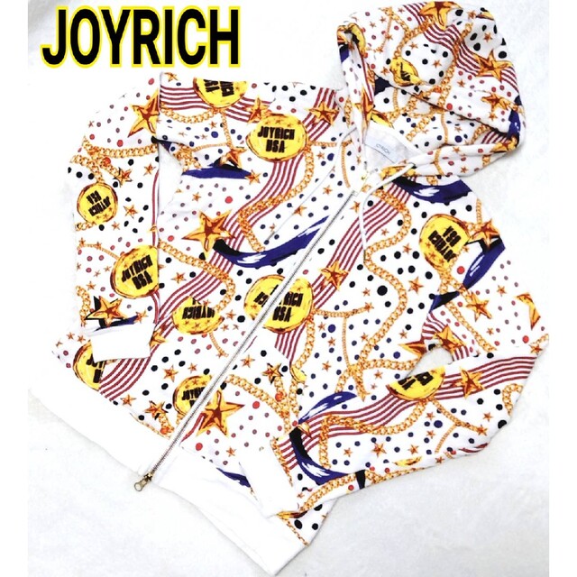 JOYRICH(ジョイリッチ)の美品 JOYRICH ジョイリッチ チェーン柄 パーカー メンズのトップス(パーカー)の商品写真