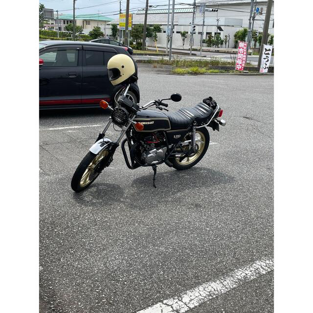 z250ft  A3 エンジン腰上OH済み 9月10日オイルとフィルターを交換済 自動車/バイクのバイク(車体)の商品写真