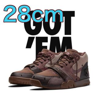 ナイキ(NIKE)のTravis Scott x Nike Air Trainer 1 SP(スニーカー)