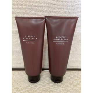 ムジルシリョウヒン(MUJI (無印良品))の無印良品 エイジングケアオールインワンジェル 2本セット(オールインワン化粧品)