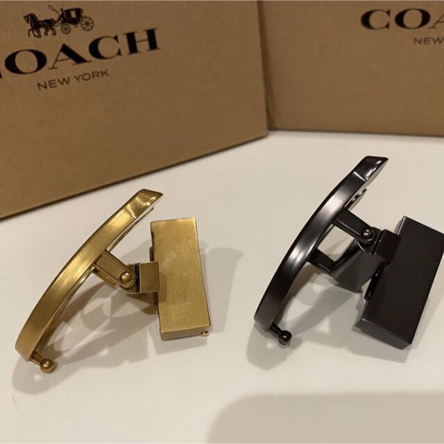 COACH(コーチ)のコーチ　新品リバーシブル シグネチャー レザーベルト フリーサイズ バックル回転 メンズのファッション小物(ベルト)の商品写真