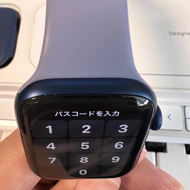 Apple Watch(アップルウォッチ)のApple Watch 6 44mm blue gps メンズの時計(腕時計(デジタル))の商品写真