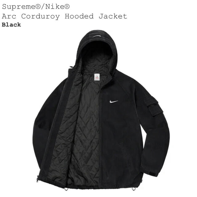 Supreme - Supreme Nike Arc Corduroy Hooded Jacketの通販 by ...
