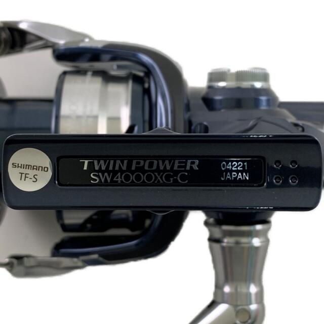 SHIMANO - ▽▽シマノ TWINPOWER 21ツインパワー SW 4000XG SHIMANO - ▽▽シマノ TWINPOWER 21ツインパワー SW 4000XG