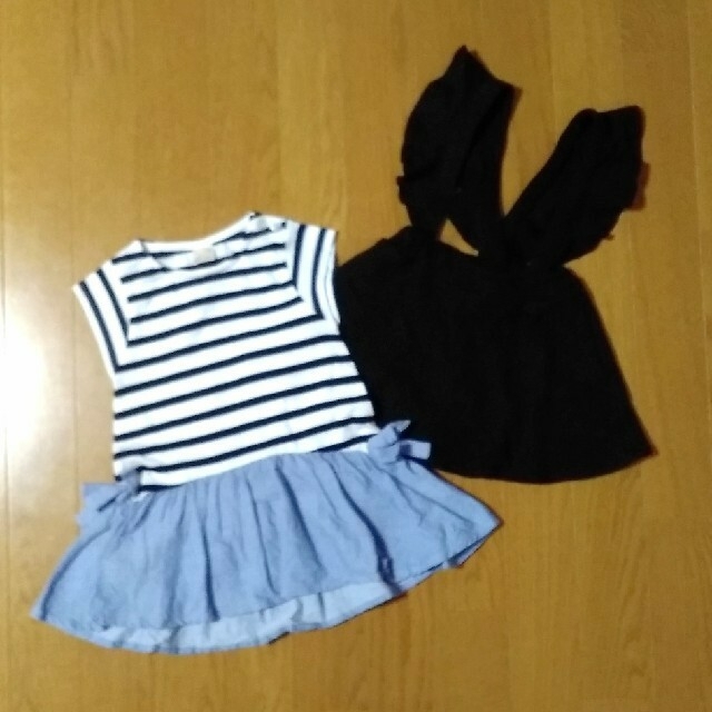 petit main(プティマイン)の【みーな様専用♪】80cm♥petit main 4点おまとめ キッズ/ベビー/マタニティのベビー服(~85cm)(ワンピース)の商品写真