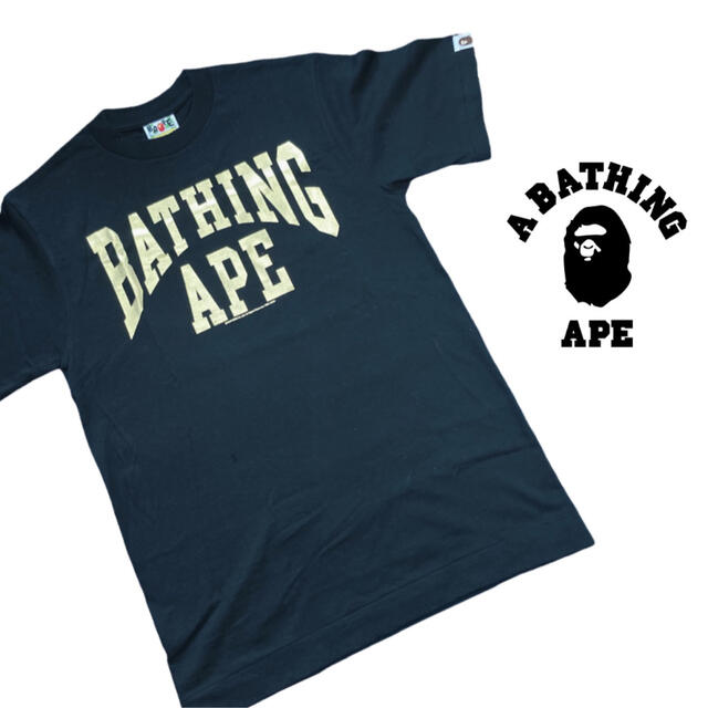 A BATHING APE(アベイシングエイプ)のA BASING APE  Logo Print T-Shirts メンズのトップス(Tシャツ/カットソー(半袖/袖なし))の商品写真