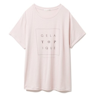 ジェラートピケ(gelato pique)のジェラートピケ　トーンアップＴシャツ　ピンク(Tシャツ(半袖/袖なし))