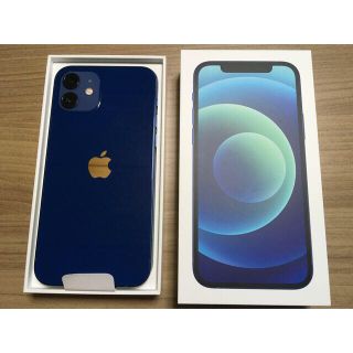 iPhone 12 128GB ブルー　ロック解除　simフリー　新品未使用 (スマートフォン本体)