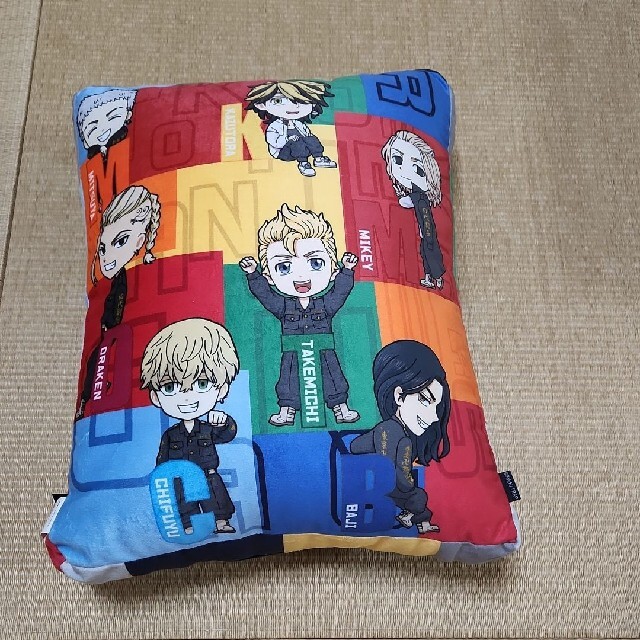 しまむら×東京リベンジャーズ クッション スペシャルプライス 東京リベンジャーズ クッション しまむら カッコいい!! キャラクターグッズ