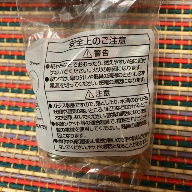 ★未開封・未使用★コーナン　ミニクリプトン球　クリア　2個セット　110V40W インテリア/住まい/日用品のライト/照明/LED(蛍光灯/電球)の商品写真