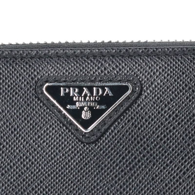 PRADA(プラダ)のプラダ サフィアーノレザーロゴコインケース メンズ メンズのファッション小物(コインケース/小銭入れ)の商品写真