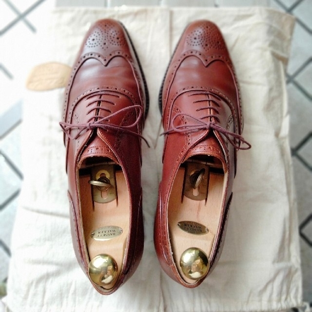 Bassett Walkerシューツリー.純正保存袋付 美品 希少 VASSの通販 Bassett Walkerシューツリー.純正保存袋付 美品 希少 VASSの通販