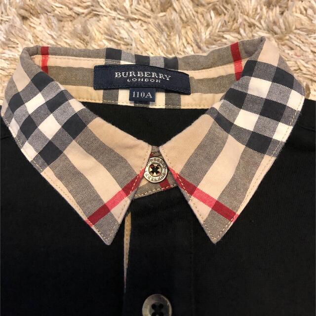 BURBERRY(バーバリー)の110㎝　バーバリー半袖トップス キッズ/ベビー/マタニティのキッズ服男の子用(90cm~)(Tシャツ/カットソー)の商品写真