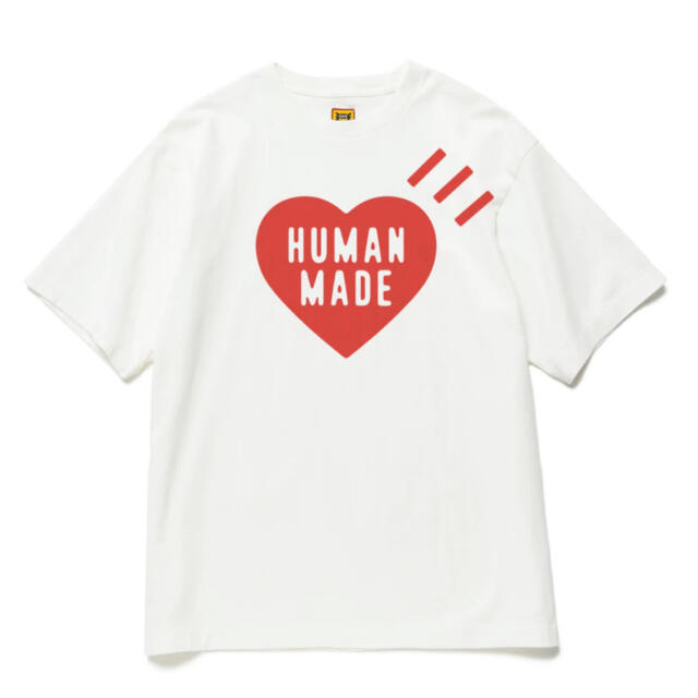 HUMAN MADE(ヒューマンメイド)のHUMAN MADE DAILY S/S T-SHIRT RED メンズのトップス(Tシャツ/カットソー(半袖/袖なし))の商品写真