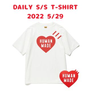 2枚セット(赤×黒)HUMAN MADE DAILY S/S T-SHIRT