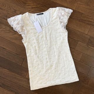 イング(INGNI)の新品タグ付き★INGNIレースシャツ(Tシャツ(半袖/袖なし))