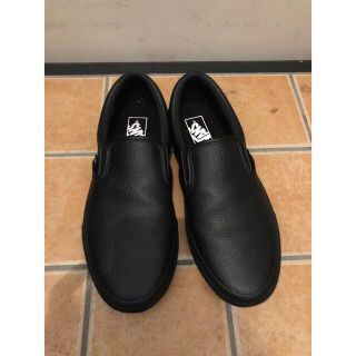 値下 Vans Slip-on V98CF LEA 26.5cm 8.5 バンズ