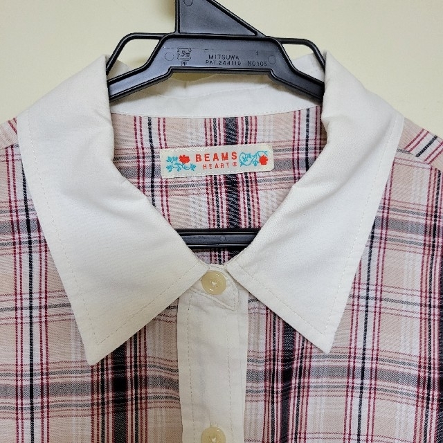 BEAMS(ビームス)のシャツ　ブラウス　半袖　BEAMS　レディース レディースのトップス(シャツ/ブラウス(半袖/袖なし))の商品写真