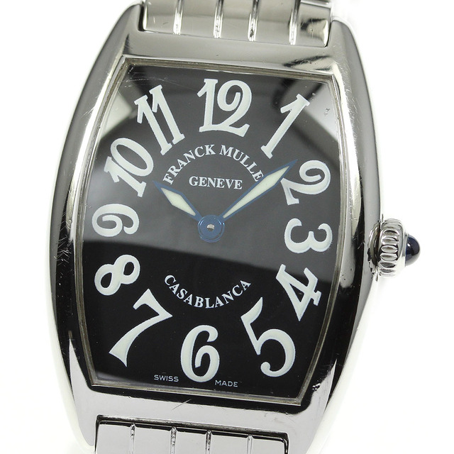 人気を誇る FRANCK MULLER 【中古】 レディース 1752QZ トノーカーベックス フランクミュラー - 腕時計