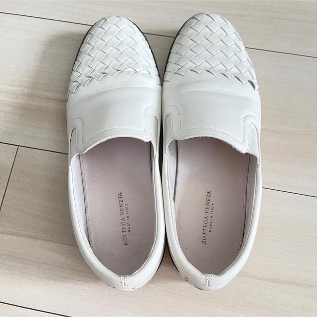 Bottega Veneta(ボッテガヴェネタ)の美品❣️ボッテガ　スニーカー　スリッポン　36.5 レディースの靴/シューズ(スニーカー)の商品写真