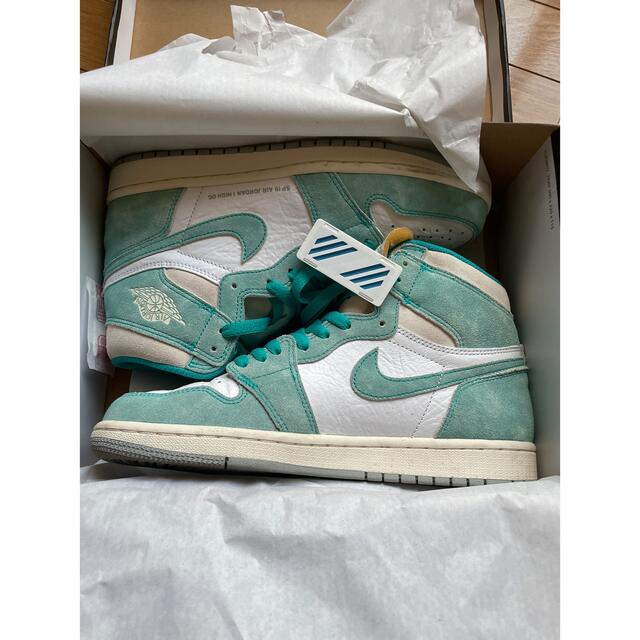 爆買い!】 NIKE - Air J1 レトロ ハイ OG ターボグリーンの通販