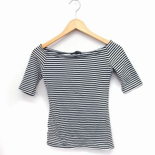 ジルスチュアート(JILLSTUART)のジルスチュアート JILL STUART ボーダー柄 カットソー Tシャツ 半袖(カットソー(半袖/袖なし))