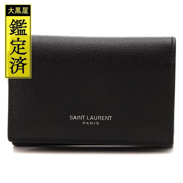 SAINT LAURENT - サンローラン 　6連キーケース 485634　　ブラック レザー【472】KS