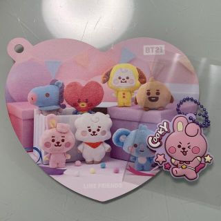 ビーティーイシビル(BT21)のBT21 ぷっくりラバマスグミ2 COOKY(アイドルグッズ)