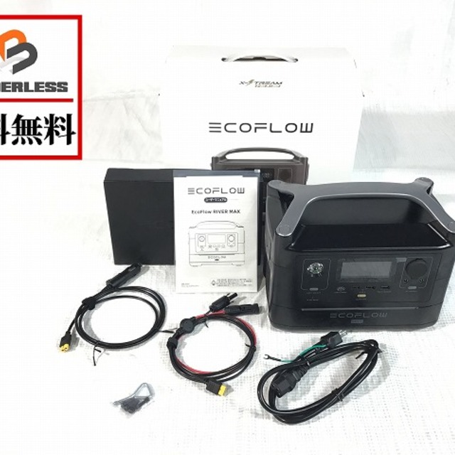 エコフロー/EcoFlowポータブル電源EFRIVER600MAX-JPの通販 by エコフロー/EcoFlowポータブル電源EFRIVER600MAX-JPの通販 by
