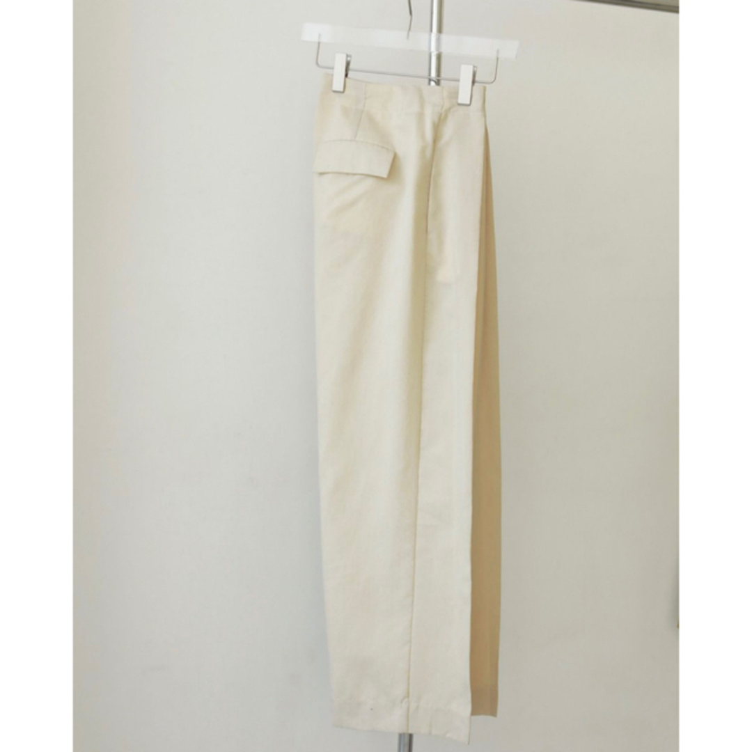 TODAYFUL 新品 タグ・値札付Linen Tuck Trousers TODAYFULの通販