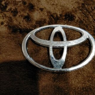 トヨタ(トヨタ)のトヨタ　TOYOTA　エンブレム　自転車　バイク(車外アクセサリ)