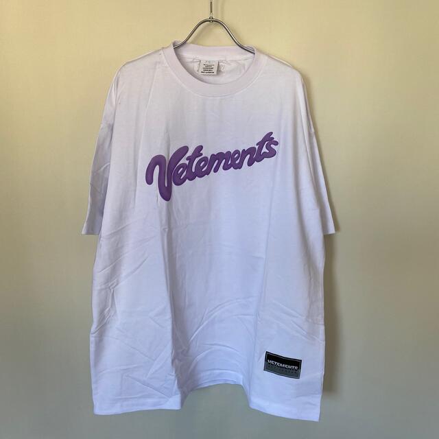 トップスVETEMENTS ヴェトモン　チョコレートロゴTシャツ