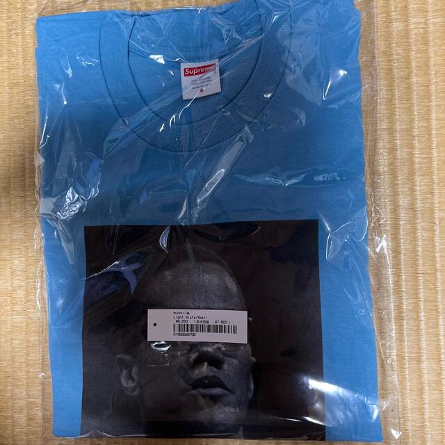 supreme Malcom X Tee Sサイズ　ブルー