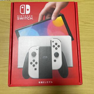 ニンテンドウ(任天堂)のNintendo Switch 有機ELモデル　ホワイト(家庭用ゲーム機本体)