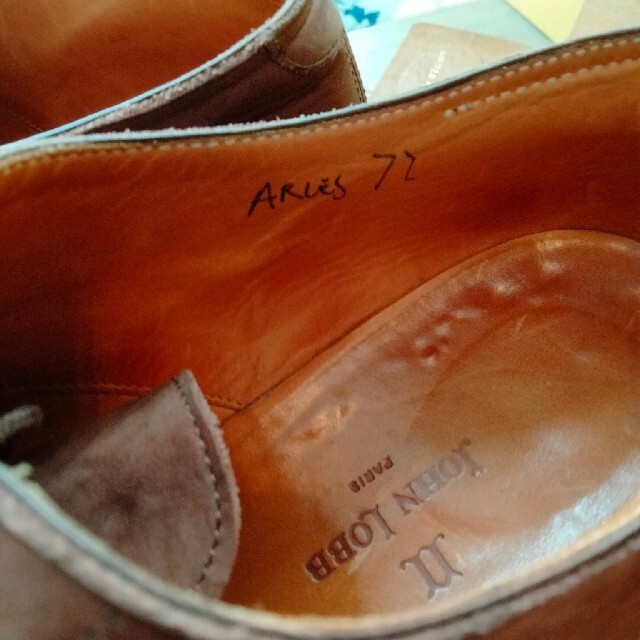 JOHN LOBB - 保存箱.UAシューツリー付 希少美品 ジョンロブ ARLIS 7.5E