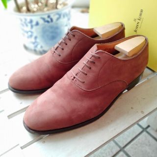 シューズブ 保存箱.UAシューツリー付 ジョンロブ ARLIS 7.5E 希少美品