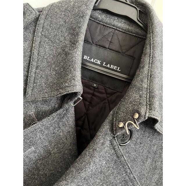 BURBERRY BLACK LABEL - Burberry Black label ウールトレンチコートの