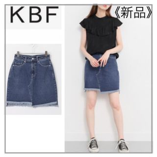 ケービーエフ(KBF)のKBF・デニムミニスカート(ミニスカート)