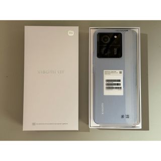 シャオミ(Xiaomi)の[送料無料] Xiaomi 13T SIMフリー アルパインブルー 256GB(スマートフォン本体)