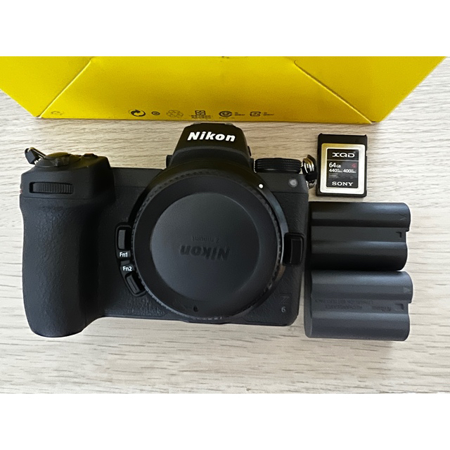 【最終値下げ】美品 Nikon Z6 ボディ XQDセット