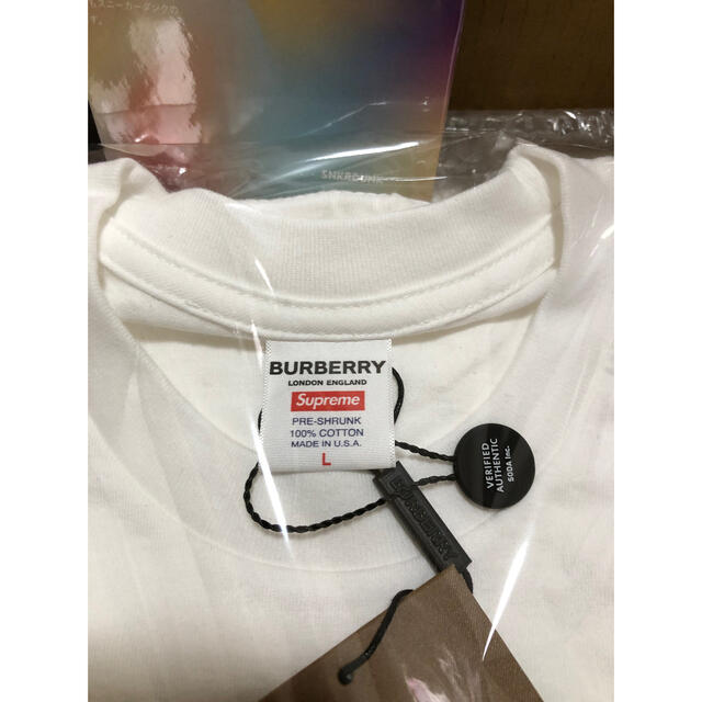 Supreme - ☆Supreme / Burberry Box Logo Teeの通販 by 豆タンクs