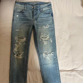 アメリカンイーグル(American Eagle)のAMERICAN EAGLE デニム  ダメージジーンズ(デニム/ジーンズ)