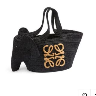 ロエベ(LOEWE)のロエベ🖤象かごバッグ🖤新品未使用(かごバッグ/ストローバッグ)